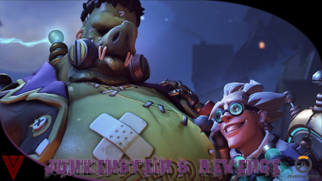 Overwatch Junkenstein's Revenge - Hard Mode - Hanzo