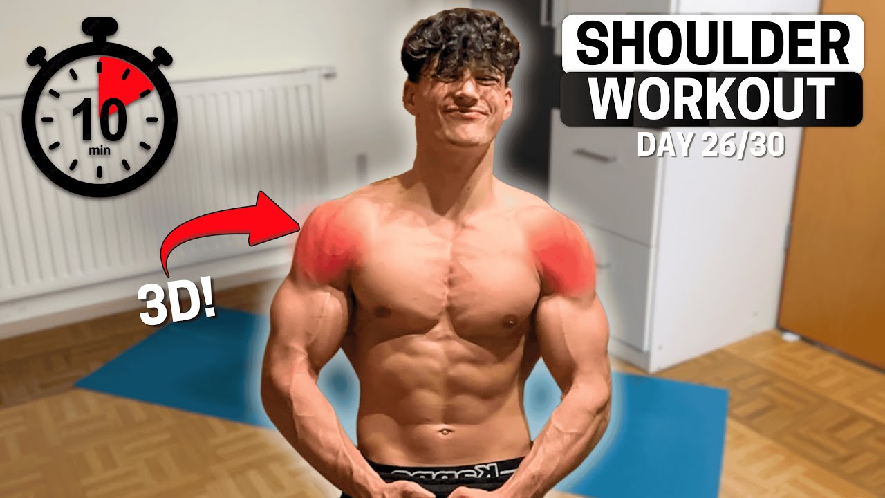 ДЕНЬ 26 ≫ 10 МИН. ПЛЕЧИ ≫ Наращивание мышц дома ≫ Thomascali