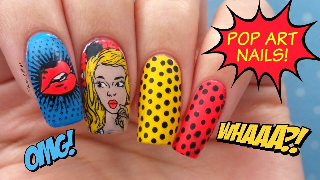 Pop Art Nail Decals - Amazon.com - wide 2