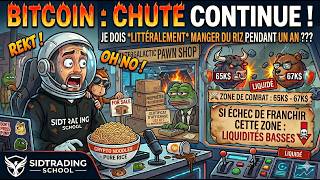 Analyse Bitcoin : La zone de combat CRITIQUE (65K$ - 67K$) ⚔️