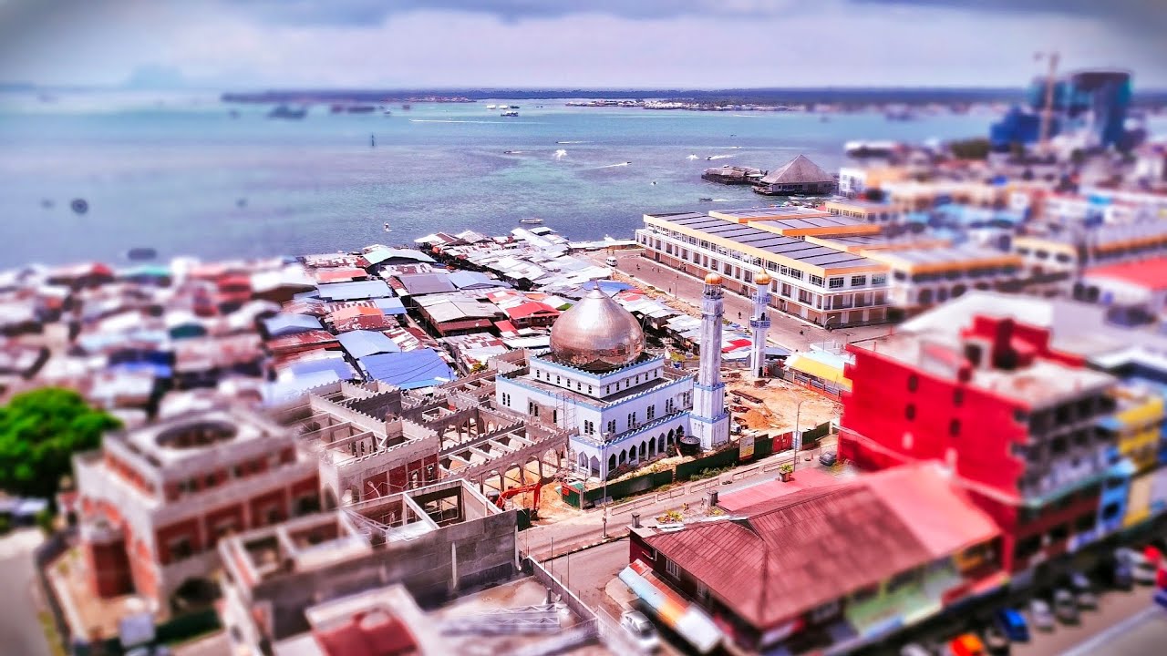 i ♥️ semporna - dji mini2 (drone kampung)