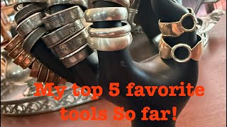 The top 5 of my best and favorite jewelry making tools as a beginner.  @DGrayJewelry