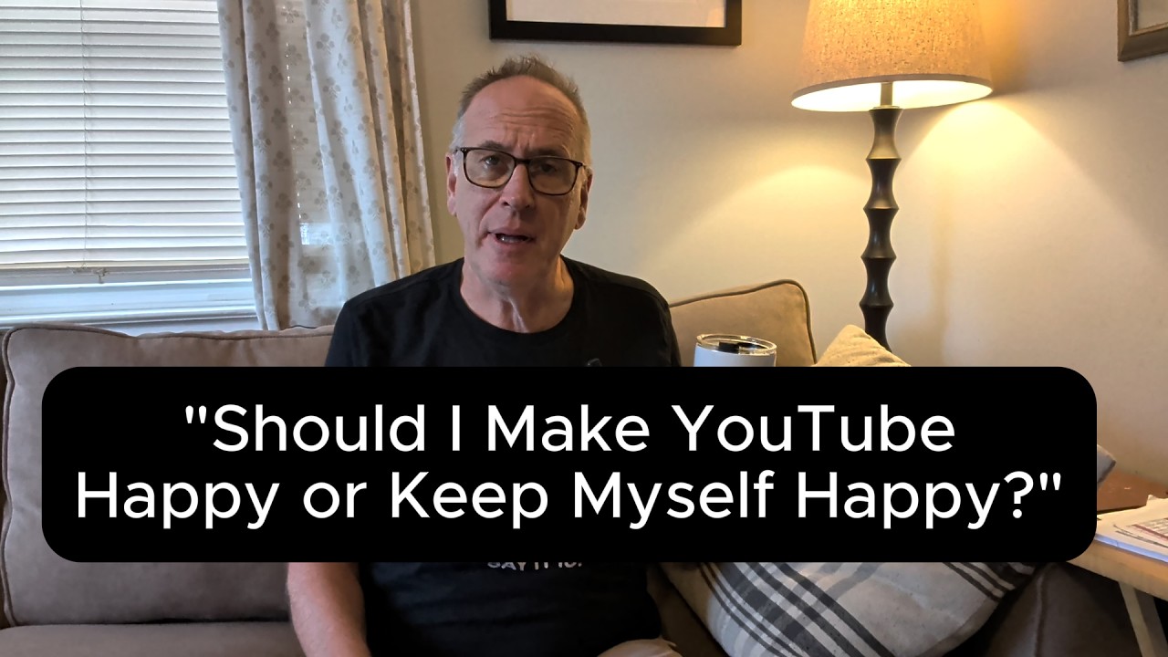 Should I Make YouTube Happy or Me?