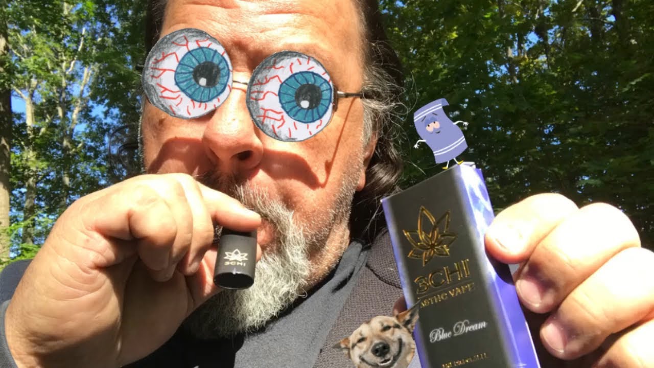 3CHI Blue Dream Delta 8 Thc Disposable Vape. 