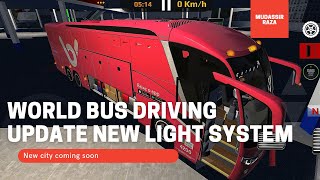 World Bus Driving Simulator New Update May2021 New light system screenshot 4