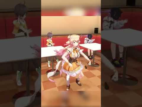 ねねちの求愛ダンス #ホロライブ #桃鈴ねね #shorts