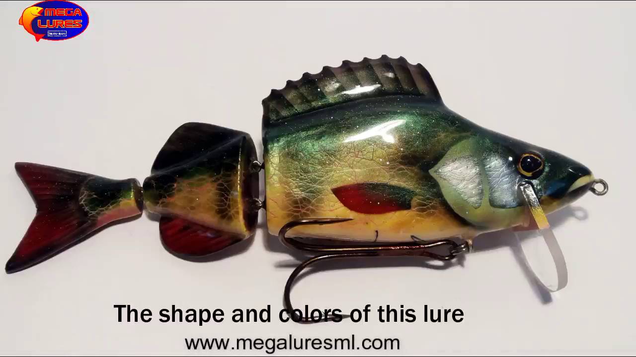 Handmade Custom Lure - Perch