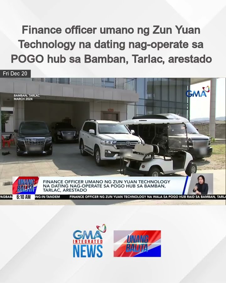 Finance officer umano ng Zun Yuan Technology na dating nag-operate sa POGO hub sa... | Unang Balita