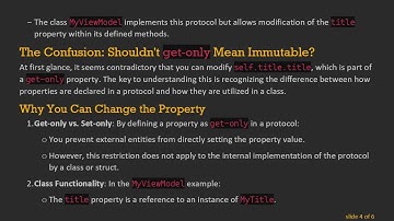 Understanding get-only Properties in Swift: Why You Can Change Them