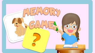 Memory Game For Kids With Animals - Puzzles, Riddles, Brain Games For Kids | Preschoolers | Toddlers screenshot 1