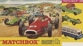 Presentation of all Matchbox models from 1965. diecast car