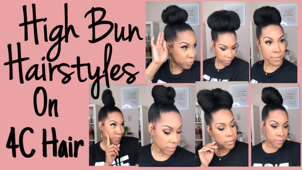 Elegant and Easy 4c Ponytail Hairstyles