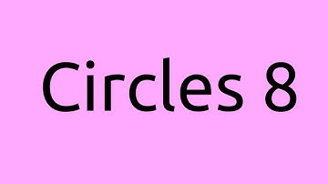 Circles 8 : Draw a square of area 6 sq.cm