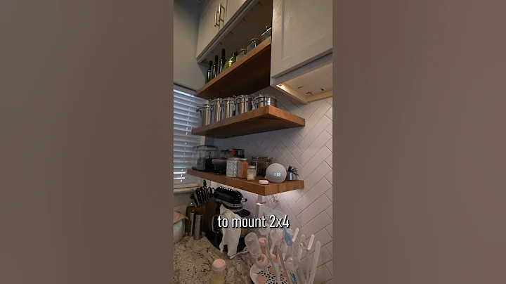 DIY Floating Shelves