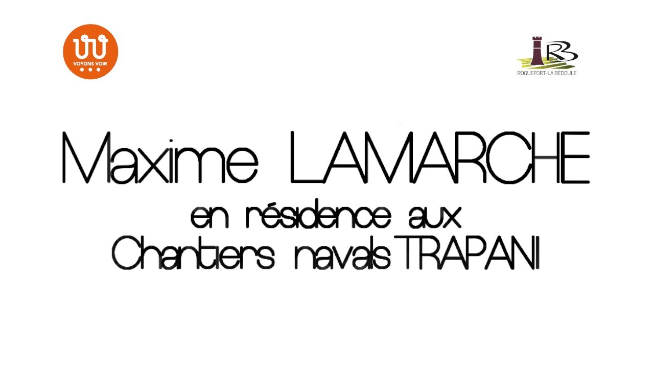 Vernissage Maxime LAMARCHE YouTube