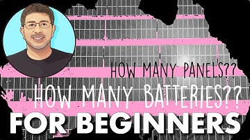 Solar Panels On The Roof and Battery Storage | The Off-Grid Shop