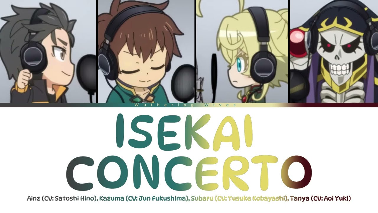 Isekai Quartet 3 Full Opening Lyrics | Isekai Concerto | Ainz Isekai Quartet 3 Full Opening Lyrics | Isekai Concerto | Ainz