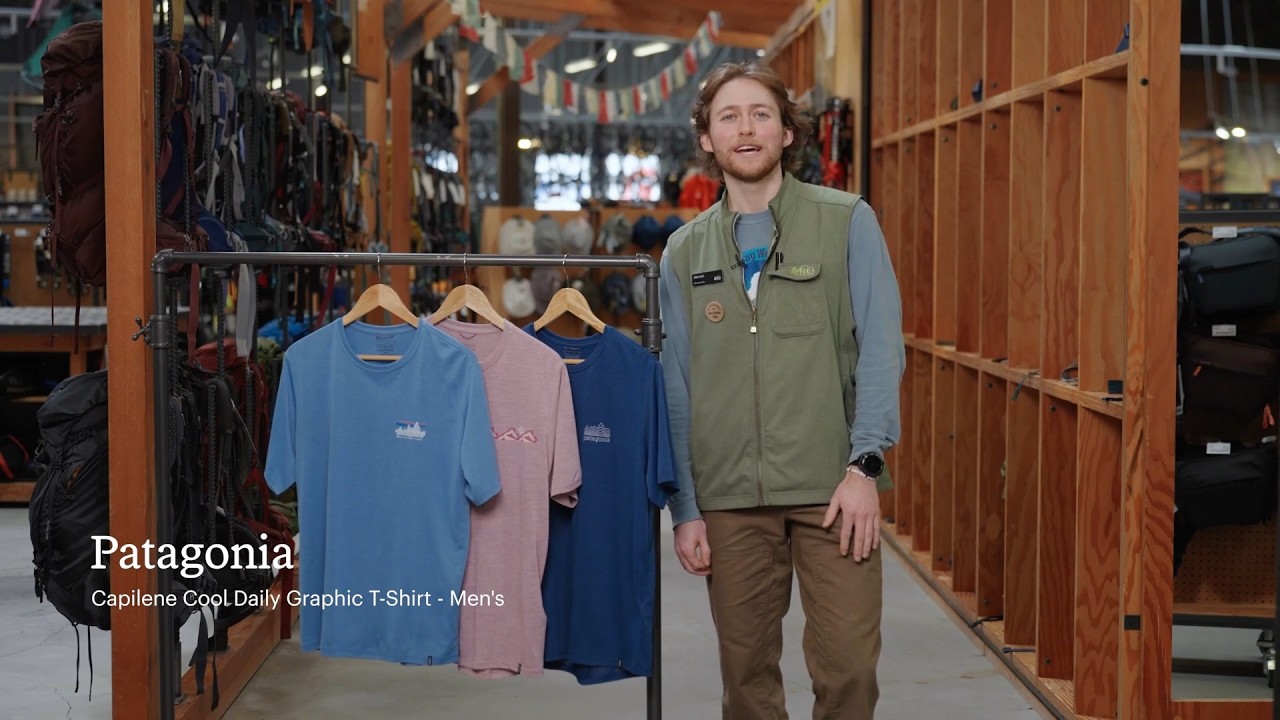 Preview of Patagonia Capilene Cool Daily Graphic T-Shirt - Men's Video