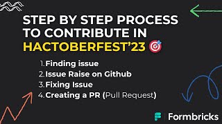 Step-by-Step Process to contribute in Hactoberfest'23 | How to contribute in Hactoberfest'23