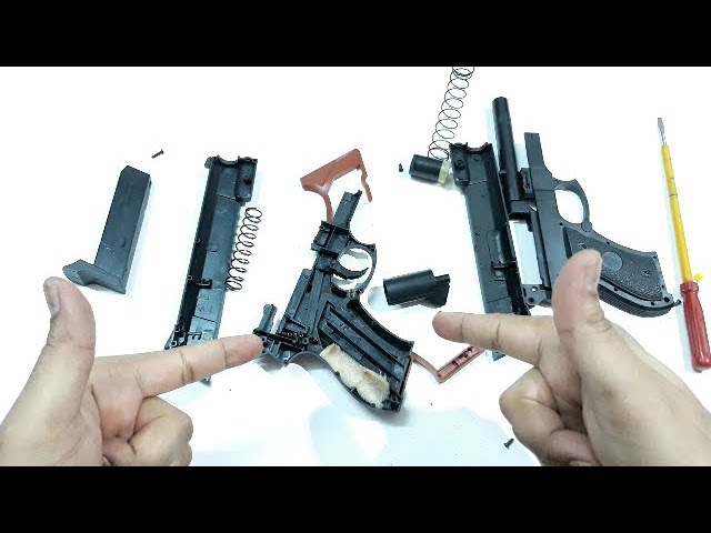 What's inside An Airsoft Gun? How does it work? - YouTube