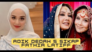 Download Lagu Adik Dedah 5 'Perangai' Sebenar FATHIA LATIFF, Tak Sangka! MP3