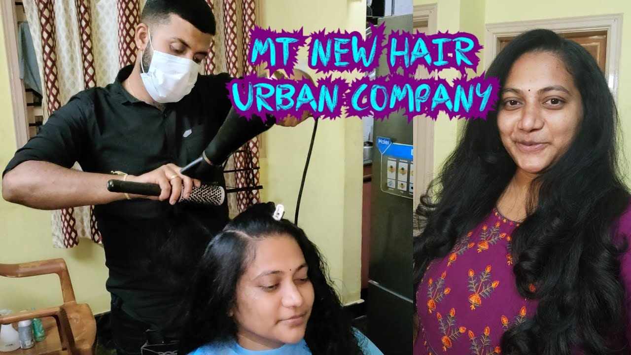 Urban Clap Home Service Review/Hair Service/My Haircut Service urban Clap -  YouTube