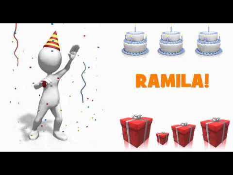 HAPPY BIRTHDAY RAMILA!