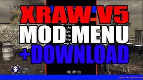 COD WaW xRaW V5 Mod Menu PS3 + Download