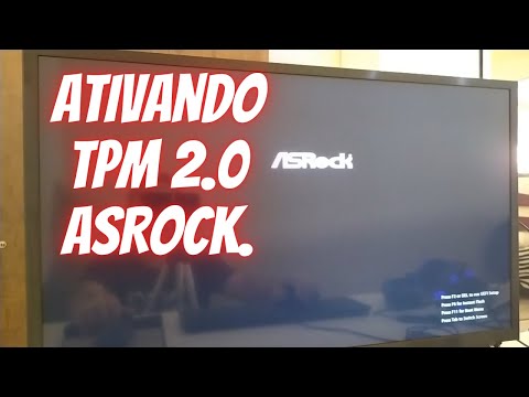 Ativando TPM 2.0