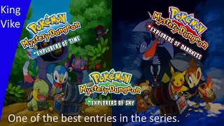 Pokemon Mystery Dungeons Explorers of Time/Darkness/Sky: Likes and Dislikes