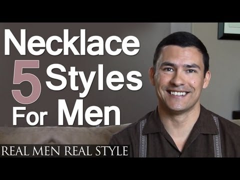 5 Men's Necklace Styles | Masculine Male Necklaces Every Man Should Consider | Jewelry For Men