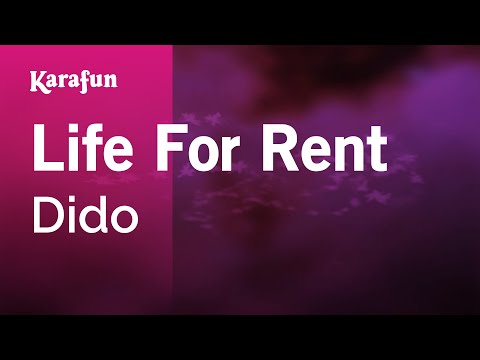 Life For Rent - Dido | Karaoke Version | KaraFun