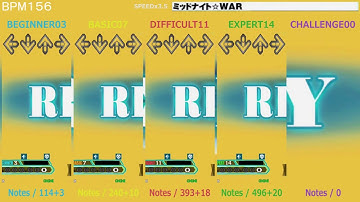 DDR / ミッドナイト☆WAR - SINGLE (DanceDanceRevolution A20)