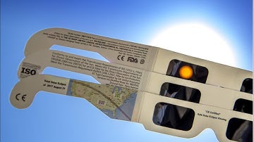 HOW TO REALLY TELL IF YOUR SOLAR ECLIPSE GLASSES ARE REAL ! #SOLARECLIPSE2017