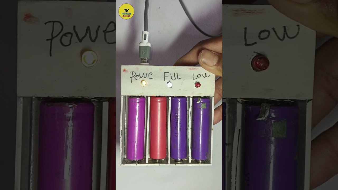 Lithium Ion Battery Charger 18650 Diy Battrey For Homemade