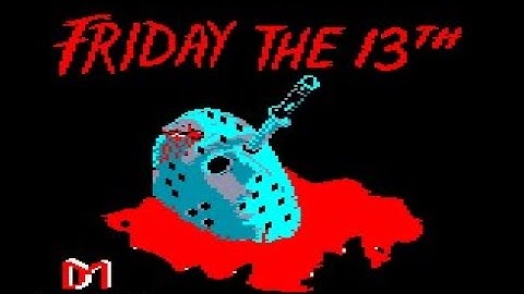 Amstrad CPC Longplay - Friday the 13th (1986)