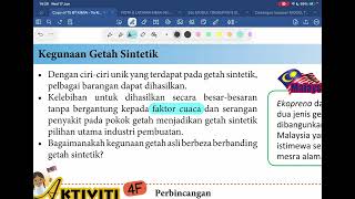 KSSM 4.3 Getah Sintetik