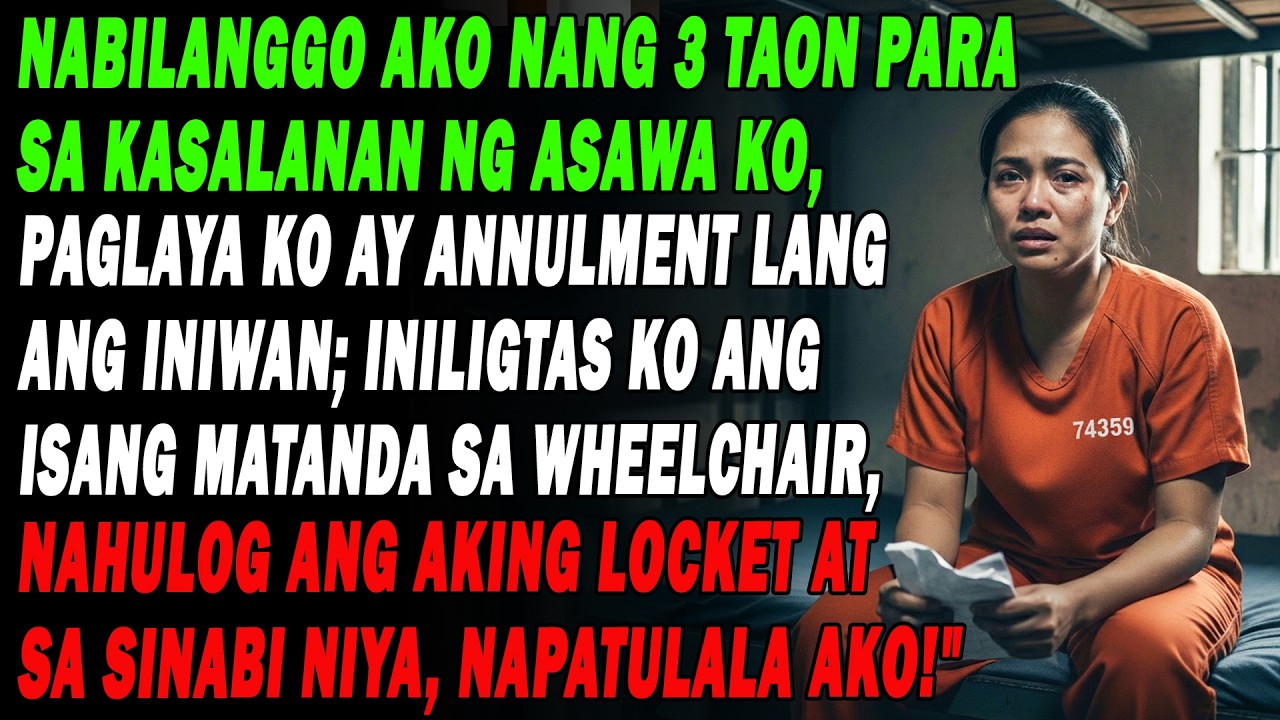 ⛓️ 3 Taong Kulong Para Sa Asawa, 💔 Annulment Ang Ganti. 👴Isang Matanda Ang Nagligtas Sa Akin!✨