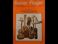 Guitar player magazine 19671979
