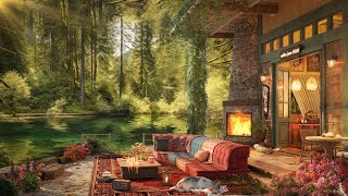 Gentle Jazz Instrumental Music in Spring Porch Ambience 🌸 Relaxing Jazz Music  for Work, Study by Bedroom Jazz Vibes 296 views 2 months ago 8 hours, 30 minutes