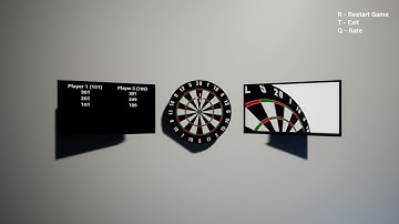 Darts Game 301/501 - Unreal Engine