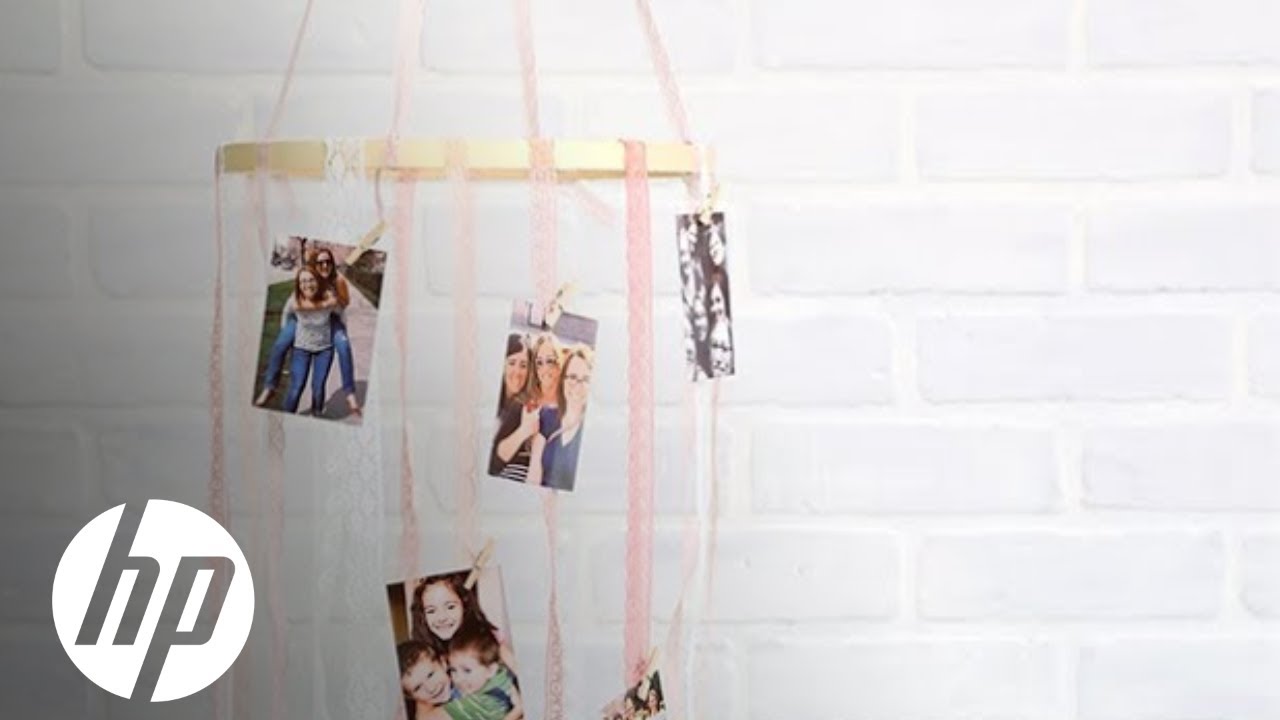 hpv vaccine DIY Photo Wall Display | HP Sprocket Photo Printer | HP