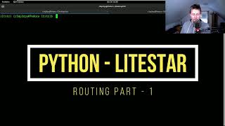 Python - Litestar - Routing part 1