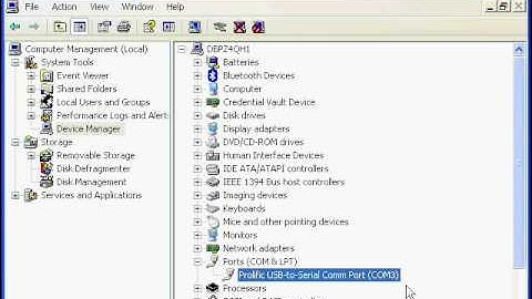 Range Rover EAS - Comm Port Configuration