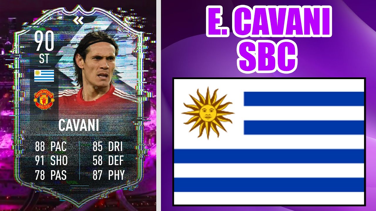 90 CAVANI FLASHBACK SBC (WHAT A CARD✅) | FIFA 21 ULTIMATE TEAM