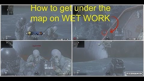 GLITCH - How to get UNDER/OUT OF THE MAP on WETWORK (MWR)