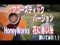 花に赤い糸【ギター弾いてみた】アコースティックバージョン