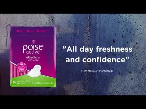 Video: Poise Reviews from Real Mums April 2018