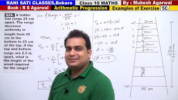 Class 10 Maths (Ex 5C Example 28) Arithmetic Progression (RS Agarwal 2019)