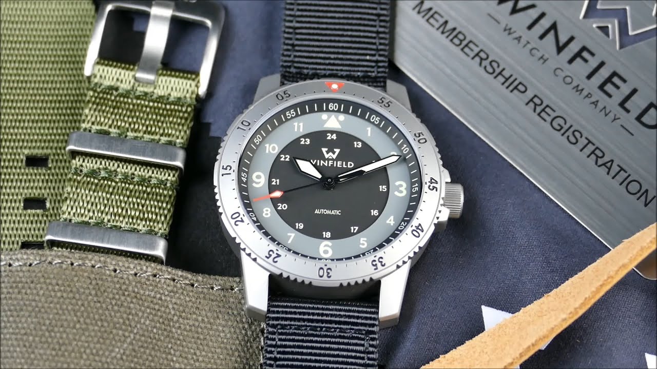 On the Wrist, from off the Cuff: Winfield Watch Co. – Mission Lead, Solid Air, Land & Sea GADA watch